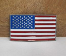 BuckleHome fashion US flag belt buckle metal belt buckle with pewter finish FP011941 3294540