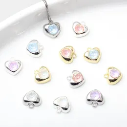 Charms Simple And Stylish Zinc Alloy With Rhinestone Embellishments Bulk Items Wholesale 10pcs/lot