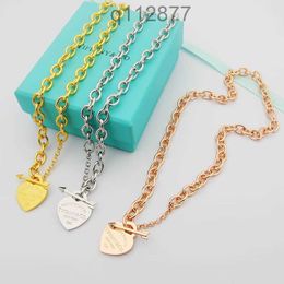 Pendant Necklaces Valentines Limited Edition Cupids Arrow Heart T ffanities Necklace Exclusive Custommade Symbol of Classic Civilization Goldpl