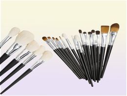 Shinedo Powder Matte Black Colour Soft Goat Hair Makeup Brushes High Quality Cosmetics Tools Brochas Maquillage 2207226114411