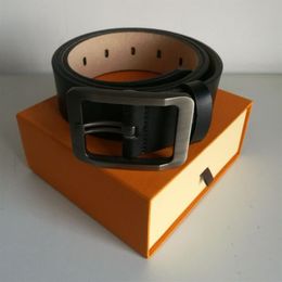 New Cool Designer belt high quality designers belts smooth buckle beltss Luxury Accessories with orange box281r