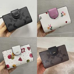 Unisex Designer Wallets C-print Clutch Bag Zipper Wallet Women Fashionable Change Purse caoches Compartment Classic Purse 240115