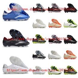 Mens Soccer shoes COPAes PUREes II+ FG BOOTS Firm Ground Soft Leather Comfortable Cleats Football Boots