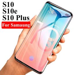 Case Friendly Tempered Glass 3D Curved No Pop up Full Cover Screen Protector for Samsung Galaxy Note9 8 S7 edge S8 S9 S10 Plus S10 E 11 LL