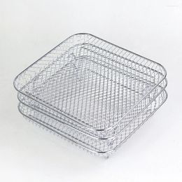 Double Boilers Steamer Roasting Rack 3-layers Stackable Grid Cooking Stainless Steel For Home Kitchen Oven Cooker Gadgets