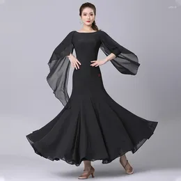 Stage Wear Ballroom Dance Competition Dress 2024 Elegant High-End Temperament Modern Practise Costumes Standrad Women Waltz Clothes