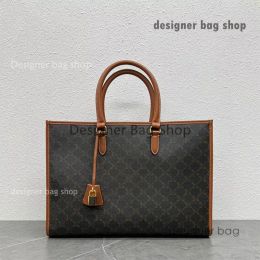 designer bag Large Capacity Shopping Bags Fashion Letter Printed Tote Bag Women Handbag Shoulder Purse Genuine Leather Inside Zip Pockets Golden Hardware Padlock