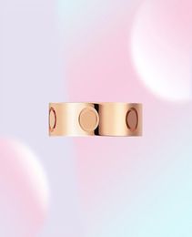 Love Ring Designer Rings For Women/Men Ring Wedding Gold Band Luxury Jewelry Accessories Titanium Steel Gold-Plated Never Fade Allergic 217866873333332