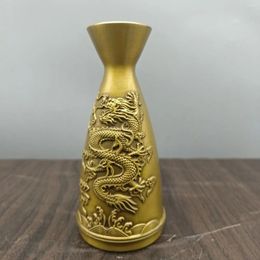 Bottles Free Delivery Elaboration Brass Statue Lucky Wealth"Dragon And Phoenix"Pot Metal Crafts Room Decoration/Home Decoration
