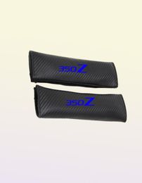 For Nissan 350Z Auto Reflective Safety belt Shoulder protection carstyling pad on the seat belt cover seatbelts3800144