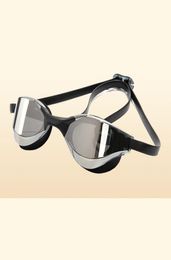 COPOZZ Professional Waterproof Plating Clear Double Antifog Swim Glasses AntiUV Men Women eyewear swimming s with case 2207062653847