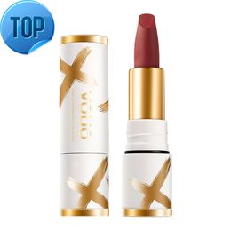Waterproof Non stick cup lipstick waterproof soft light white silk smooth makeup non drying non fading official lipstick