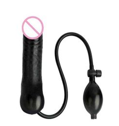 Nxy Dildos Dongs Anal Dilator Pump for Women Inflatable Butt Plug Men Gays Vaginal Stimulator Massager Air filled Large Sex Toy 224579051