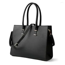 Evening Bags Laptop Bag Women 15.6-Inch Computer Work Handbag Leather Business Office