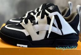 KidSuper Skate Sneaker New Luxury Designer Brand sports shoes Bicolor double laces Rubber outsole Men Fashion