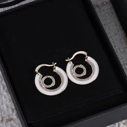 Fashion Simple Earrings Designer Brand Earring Letter For Women Gold Charm Earring for Wedding Jewellery