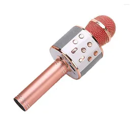 Microphones KTV Wireless Karaoke Handheld Microphone USB Player Mic Speaker Portable Christmas Birtay Home Party Microfone