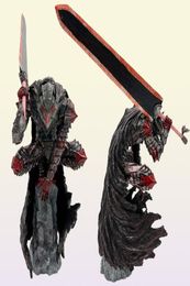 Anime Manga 25cm Berserk Guts L Anime Figure Guts Berserker Armor Action Figure Berserk Black Swordsman Figurine Collection Model 2076351