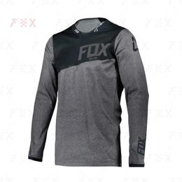 2024 Fashion T-shirt Mountain Bike Suit Foxx Mens T-shirts Enduro Mtb Cycling Sleeve Cycling Downhill Shirt Camiseta Motocross Mx Mountain Http Mtb B708