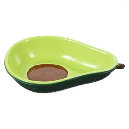 Bowls Ceramic Snack Bowl Dish Breakfast Serving Plate Soup Storage Dessert Tray Holder Fruit Avocadoes