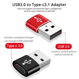 USB-A 3.0 Type c To USB male Converter Data Charger Convertor For Samsung Huawei Xiaomi Android phone 11 LL