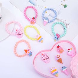 Beaded Simple Creative Cute Cartoon Children s Bracelet Healthy and Environmentally Friendly Material