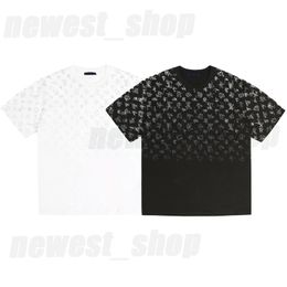 designer Mens t-shirts summer T shirt luxury letter paris geometry all print Colour black white tshirts simple clothing Casual oversize tee top usa size