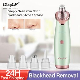 Blackhead Remover Skin Care Pore Vacuum Acne Pimple Removal Suction Tool Diamond Dermabrasion Machine Face Clean 240106