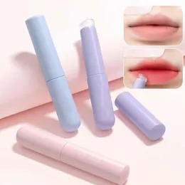 Makeup Brushes Silicone Angled Round Head Lip Lipstick Brush Applicator Reusable Multi Functional Gloss