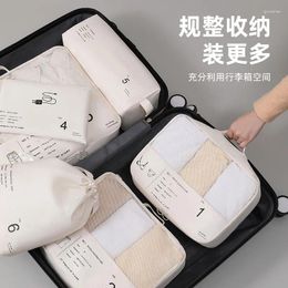 Storage Bags Large Capacity Travel Organization And Set Ten Piece Clothing Classification