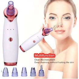 Vacuum Blackhead Remover Face Black Spots Cleaner White Dot Pimple Removal Tools 240106
