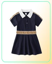 Baby Girls Autumn Dresses Designers 2023 Summer Kids Girl Dress Linen Cotton Clothes Princess Toddler Baby Girl Clothing3912462