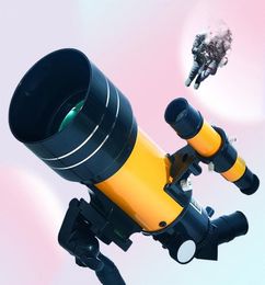 Professional Astronomical Telescope 150 Times Zoom High Power Portable Tripod Night Vision Deep Space Star View Moon Universe 22079238231