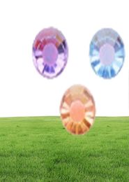 Loose Diamonds Whole 25mm Resin Rhinestones Transparent Bottom Flatback Crystal AB Nail Gems Rhinestone For Clothing Decorati7092479