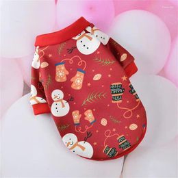 Dog Apparel Suitable For Spring Festival Bichon Clothing Christmas Clothes Teddy Pet Supplies Easy To Use Unique Design Cat