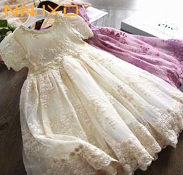 Summer Teens Girl Dresses For Child Floral Short Sleeve Gowns Children Dresses Teenagers Party Dress Vestido Infantil 10 12 Year Y3151035