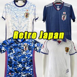 NAKATA Retro Japan soccer jerseyS vintage SOMA AKITA OKANO KAWAGUCHI Classic football shirt KAZU HATTORI Short sleeve national team 16 17 18 20 1998 HOME aWAY