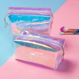 Cosmetic Bags Miyahouse PVC Transparent Women Make Up Case Laser Beauty Organizer Pouch Mini Jelly For Ladies