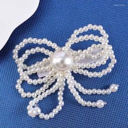 Hair Accessories Fashion Ornament Clips For Girls Layers Bling Rhinestone Hairpins Sweet Pearl Clip Kids