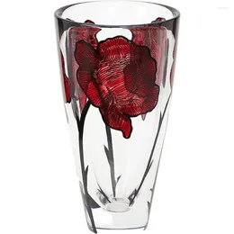 Vases Tattoo Vase Decoration Home Decorations Red Freight Free Decor Garden