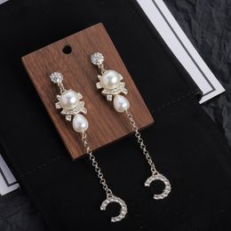 New Pearl Earrings Designers Brand Earrings Letter For Women Charm Earring for Wedding Jewellery