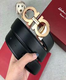 Black Colour Luxury High Quality Designers Belts Fashion Geometric pattern buckle belt Genuine Leather mens womens ceinture F optio1443815