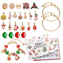 Creative Children DIY Domestic Bracelet Jewelry Grid Calendar Day Surprise Blind Set