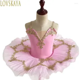 Stage Wear Pink Blue White Green Ballet Performer Professional Dance Children Adult Swan Lake Clothing Dress