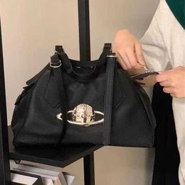 vivi wast Empress Bowling Bag Tote Bag Single Shoulder Underarm Bag Handheld Bowling Bag bags handbags 240115