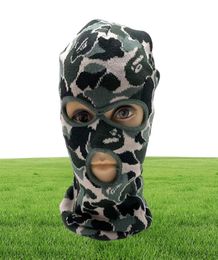 Cycling Caps Masks Fashion Balaclava 23ho Ski Mask Tactical Mask Full Face Camouflage Winter Hat Party Mask Special Gifts for Ad6283041