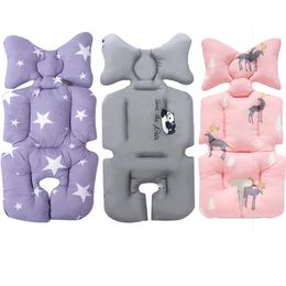 Baby Stroller Liner Insert Car Seat Cushion Pad Infant Reversible Thick Cotton Mattress Mat born for Pram Access 240106