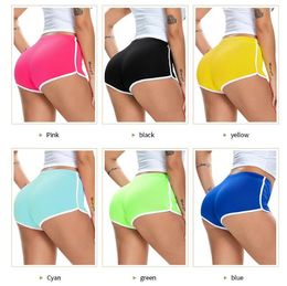 Size S-XXL,5 Colors Best Selling Women's Shorts Hot Pants European and American Women's Sexy Running Elastic Sports Shorts Yoga Yoga Pants a047