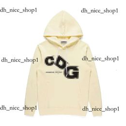 CDG Hoodie Designer Men's Hoodies Commes Com Des Garcons Sweatshirt Mockneck PLAY Big Heart Hoodie Full Zip Up Beige Brand Off Hoodie 502