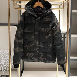 Canadian Men's Pie Overcome Winter down Jacket Men's Designer Jacket Coat Winter Warm Cotton Luxury Jacket High quality hooded coat z6